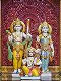 Bhagwan Shri Ram, Shri Sitaji and Shri Hanumanji